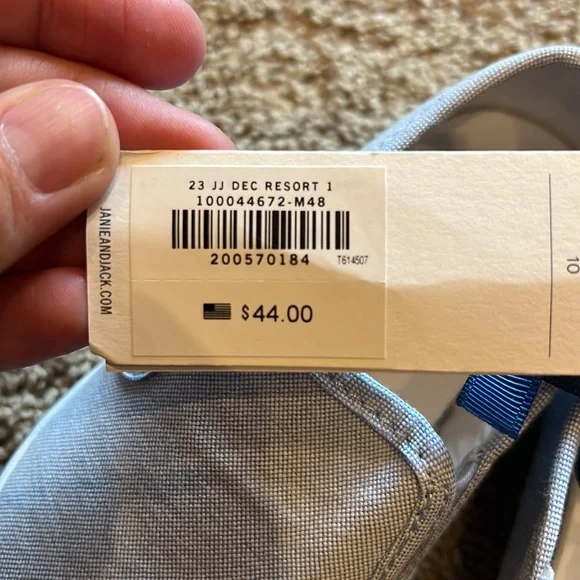 Janie and Jack little boys slip on shoes - Picture 2 of 2